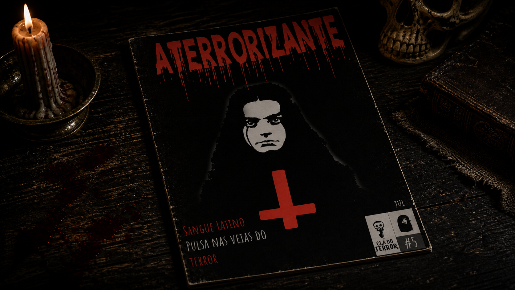 Revista Aterrorizante - Sangue Latino
